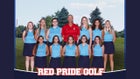 Plainfield Quakers Girls Varsity Golf Fall 20-21 team photo.