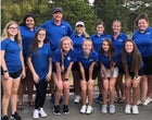 Person Rockets Girls Varsity Golf Fall 20-21 team photo.