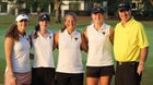Topsail Pirates Girls Varsity Golf Fall 20-21 team photo.