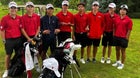 Moon Area Tigers Boys Varsity Golf Fall 23-24 team photo.