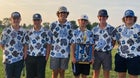 Limestone Rockets Boys Varsity Golf Fall 23-24 team photo.