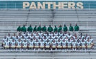 Langston Hughes Panthers Boys Varsity Football Fall 15-16 team photo.