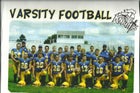 Union Knights/Damsels Boys Varsity Football Fall 15-16 team photo.