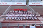 Camden Fairview Cardinals Boys Varsity Football Fall 15-16 team photo.