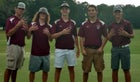 Madison County Cowboys Boys Varsity Golf Fall 17-18 team photo.