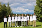Fayetteville-Manlius Hornets Boys Varsity Golf Fall 17-18 team photo.