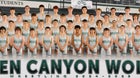 Green Canyon Wolves Boys Varsity Wrestling Winter 24-25 team photo.