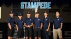 Fairfax Stampede Boys Varsity Golf Fall 22-23 team photo.