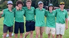Bishop McNamara Fightin' Irish Boys Varsity Golf Fall 22-23 team photo.