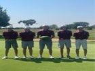 Swink Lions Boys Varsity Golf Fall 22-23 team photo.