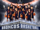 Brandeis Broncos Boys Varsity Basketball Winter 25-26 team photo.