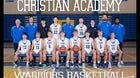 Christian Academy Warriors Boys Varsity Basketball Winter 25-26 team photo.