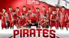 Grants Pirates Boys Varsity Basketball Winter 25-26 team photo.