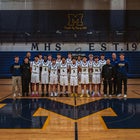 Meridian Warriors Boys Varsity Basketball Winter 25-26 team photo.