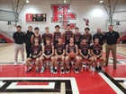 Hancock County Hornets Boys Varsity Basketball Winter 25-26 team photo.