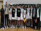 The Awty International Rams Boys Varsity Basketball Winter 25-26 team photo.