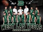 West Las Vegas Dons Boys Varsity Basketball Winter 25-26 team photo.