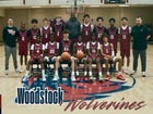 Woodstock Wolverines Boys Varsity Basketball Winter 25-26 team photo.