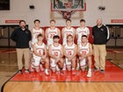 Kankakee Valley Kougars Boys Varsity Basketball Winter 25-26 team photo.