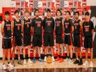 Springer Red Devils Boys Varsity Basketball Winter 25-26 team photo.