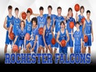 Rochester Falcons Boys Varsity Basketball Winter 25-26 team photo.