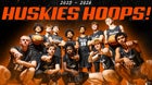 Harlem Huskies Boys Varsity Basketball Winter 25-26 team photo.