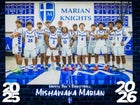 Mishawaka Marian Knights Boys Varsity Basketball Winter 25-26 team photo.