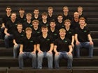 Elkhorn Valley Falcons Boys Varsity Basketball Winter 25-26 team photo.