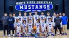 Monte Vista Christian Mustangs Boys Varsity Basketball Winter 25-26 team photo.