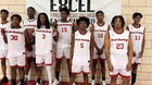 Excel Academy of Englewood Bulls Boys Varsity Basketball Winter 25-26 team photo.