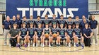 Syracuse Titans Boys Varsity Basketball Winter 25-26 team photo.