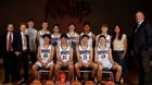 Merit Preparatory Academy Knights Boys Varsity Basketball Winter 25-26 team photo.