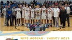West Morgan Rebels Boys Varsity Basketball Winter 25-26 team photo.