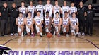 College Park Falcons Boys Varsity Basketball Winter 25-26 team photo.