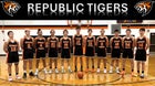 Republic Tigers Boys Varsity Basketball Winter 25-26 team photo.