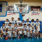 Navajo Pine Warriors Boys Varsity Basketball Winter 25-26 team photo.