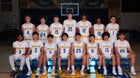 Clovis Cougars Boys Varsity Basketball Winter 25-26 team photo.