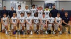 Concordia Lutheran Crusaders Boys Varsity Basketball Winter 25-26 team photo.