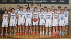 Garner Longhorns Boys Varsity Basketball Winter 25-26 team photo.