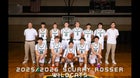 Scurry-Rosser Wildcats Boys Varsity Basketball Winter 25-26 team photo.