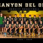 Canyon del Oro Dorados Boys Varsity Basketball Winter 25-26 team photo.