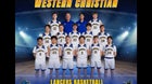 Western Christian Fightng Lancers Boys Varsity Basketball Winter 25-26 team photo.