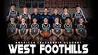ALA - West Foothills Guardians Boys Varsity Basketball Winter 25-26 team photo.