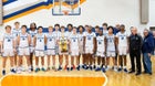 DePaul College Prep Rams Boys Varsity Basketball Winter 25-26 team photo.