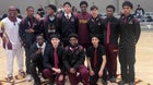 Aspire Langston Hughes Academy Titans Boys Varsity Basketball Winter 25-26 team photo.