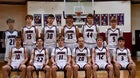 Johnson County Longhorns Boys Varsity Basketball Winter 25-26 team photo.