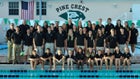 Pine Crest Panthers Boys Varsity Swimming Fall 14-15 team photo.