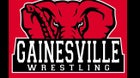 Gainesville Red Elephants Boys Varsity Wrestling Winter 23-24 team photo.