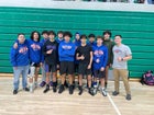 West Mesa Mustangs Boys Varsity Wrestling Winter 23-24 team photo.