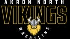 North Vikings Boys Varsity Wrestling Winter 23-24 team photo.